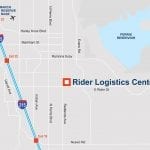 Rider Logistics Center Micro Map