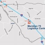 Meridian 75 Logistics Center Map