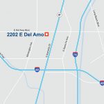 2202 Del Amo Map